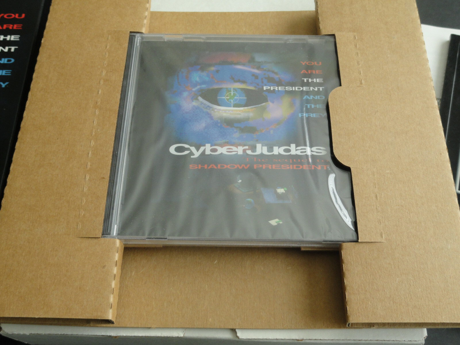 CYBER JUDAS - D.C. TRUE LTD. 1994 -WINDOWS 95, PC GAME CD-ROM, BIG BOX - SEALED