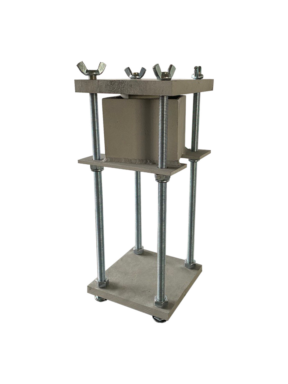 Aluminum press 2 types of briquettes Herb Mill