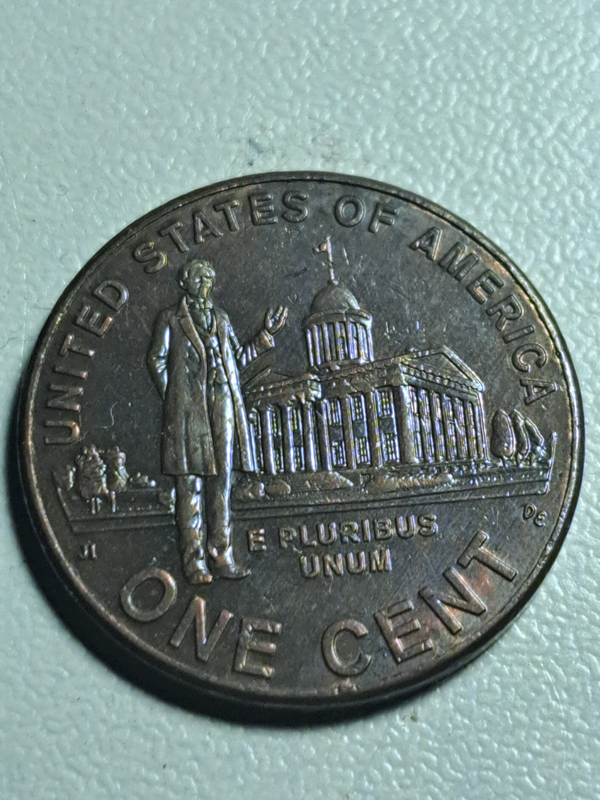 2009 Lincoln Professional life penny with barefoot Abe/slightly wet pants