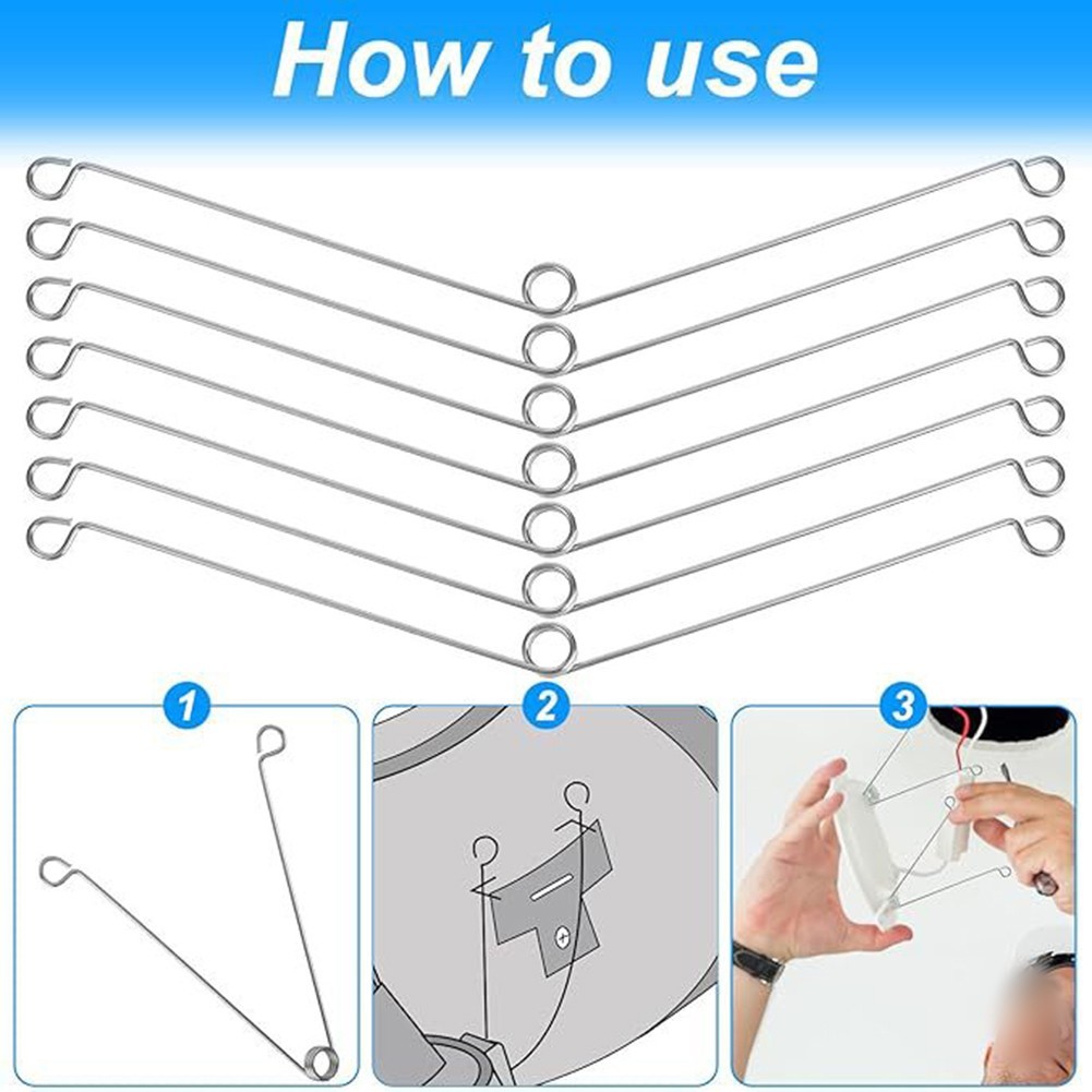 Spring Clips for Recessed For Lighting 40PCS High Durability Metal Holders
