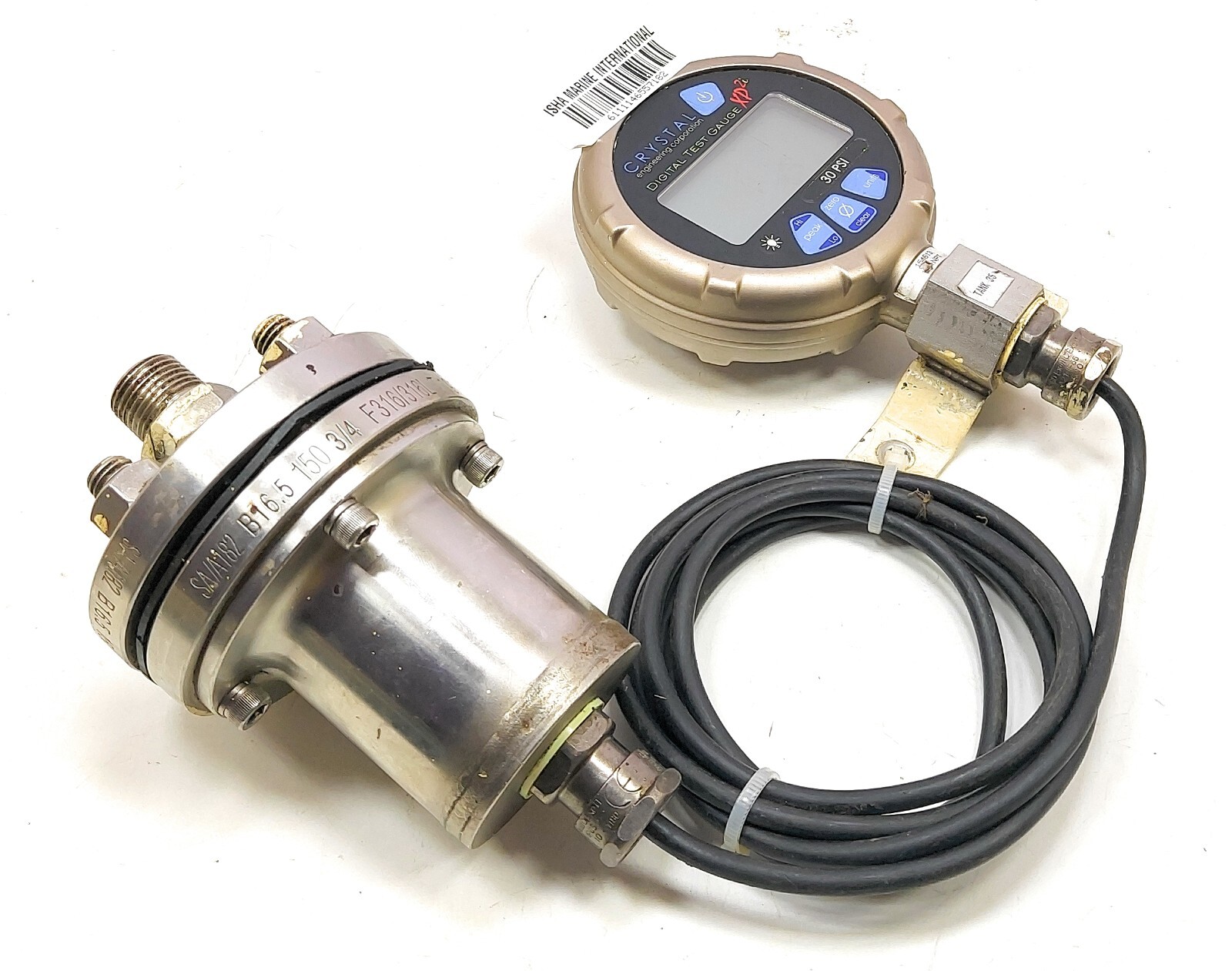 Crystal Engineering ISOLV 30PSIXP21-FD Digital Test Gauge XP2i 7182