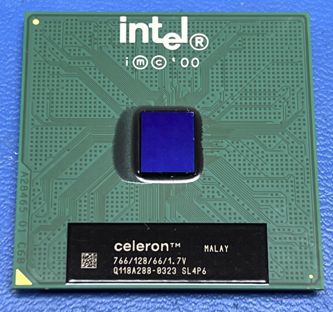 Intel Celeron 766MHz (RB80526RX766128) SL4P6 CPU Processor NEW