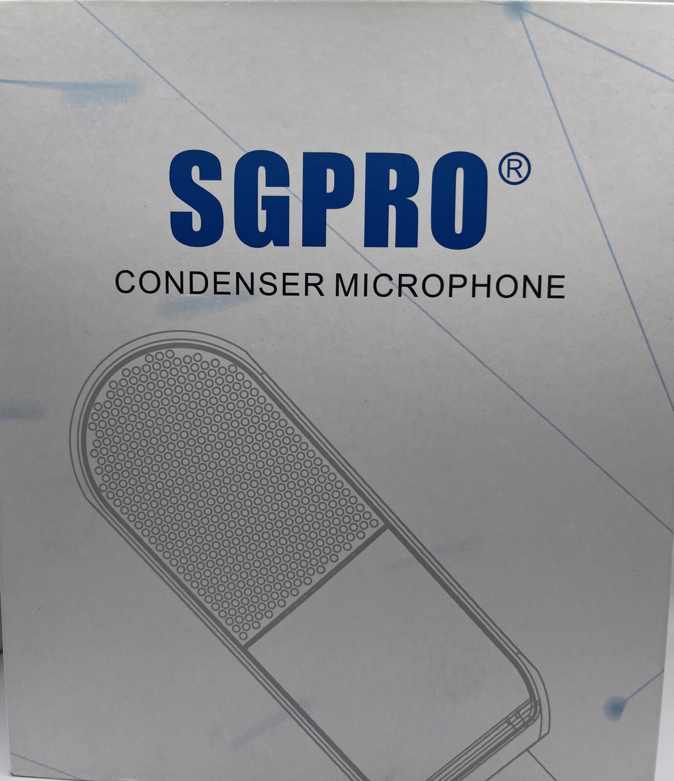 SGPRO X7 Condenser Microphone. Medium Diaphragm. NEW FREE SHIPPING