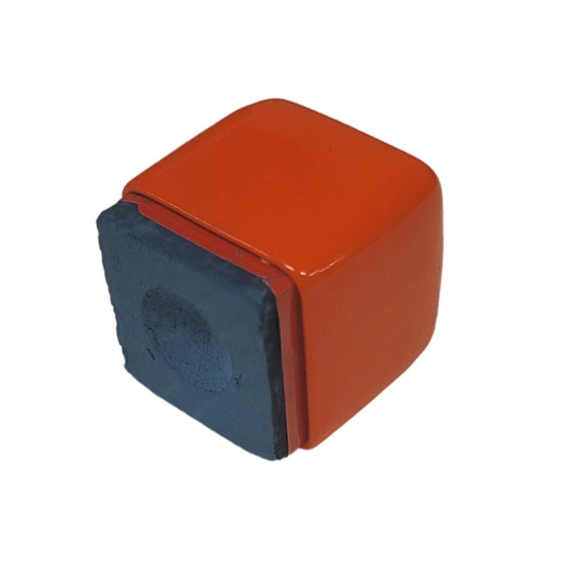New Chalker - Tip Scuffer - Orange Chalk Holder - 1 Piece Masters Chalk Included