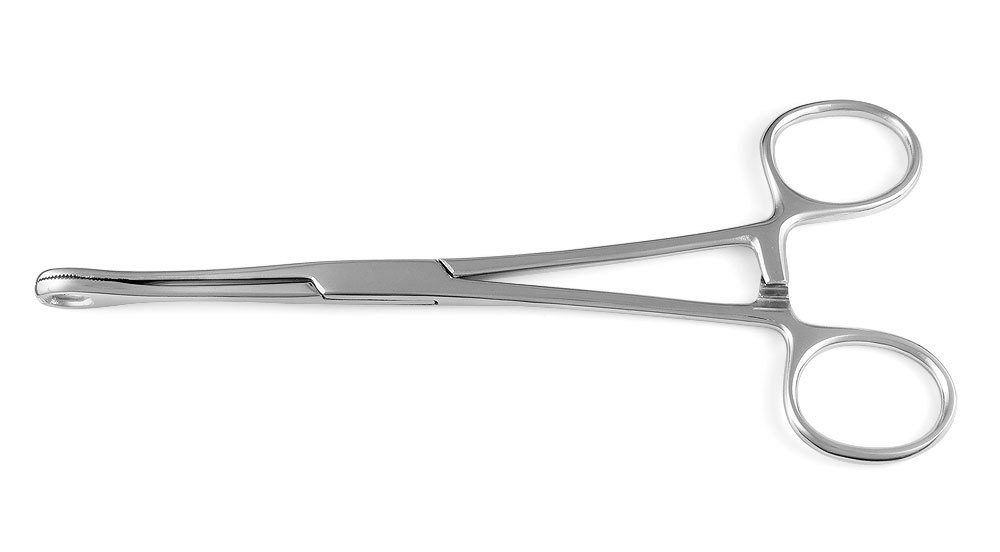 Mini Sponge Forester Forceps 6.5 inch SLOTTED piercing