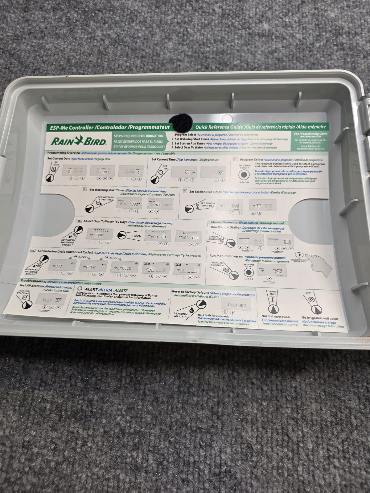 Rain Bird ESP-Me Enhanced Modular Irrigation Controller 7-Station ESP-SM3