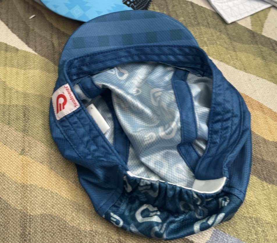 Headsweats Cycling Hat Blue Unisex