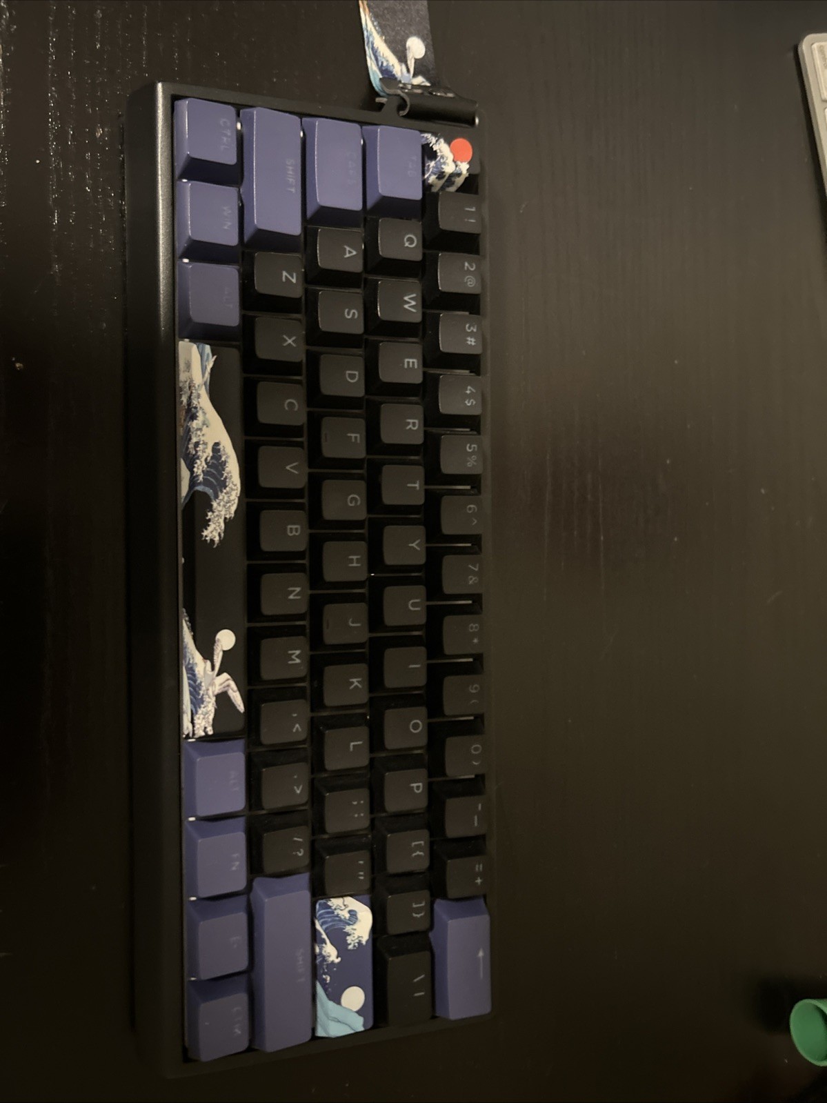 Blue ocean style keyboard, yellow switches and hot swappable!
