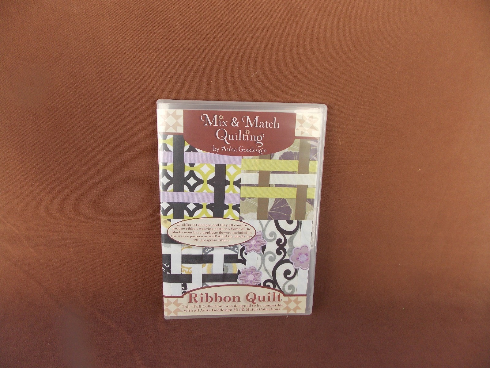 Anita Goodesign Mix & Match Quilting Ribbon Quilt 187AGHD NIP