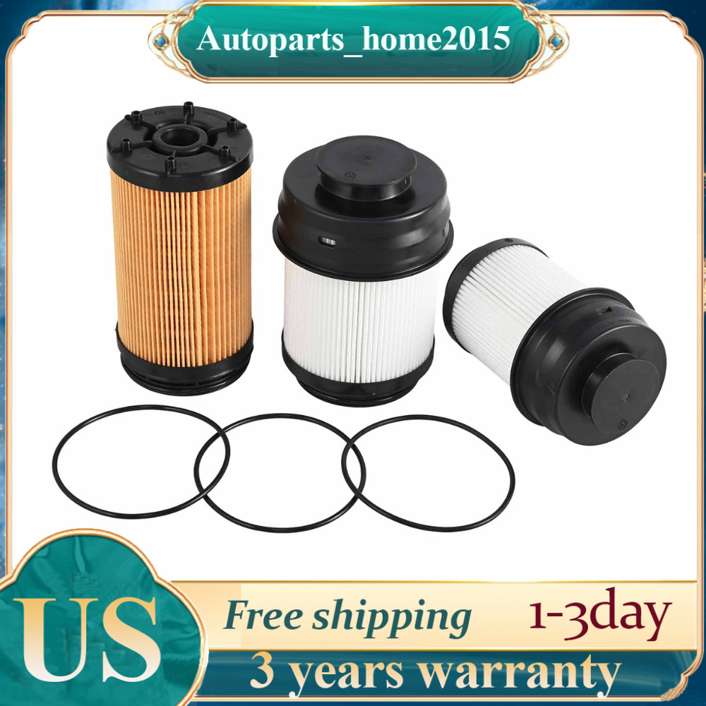 3Pcs Oil Filter Fuel Filter Kit For 2025 2026 Ram 2500 3500 4500 5500 6.4L 6.7L