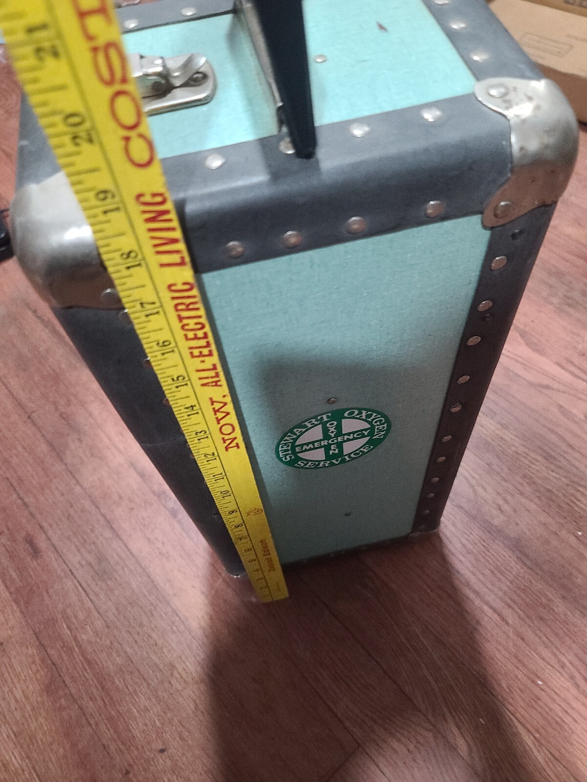 Vintage Stewart Oxygen Emergency Inhalator Service Scuba Diving First Aid