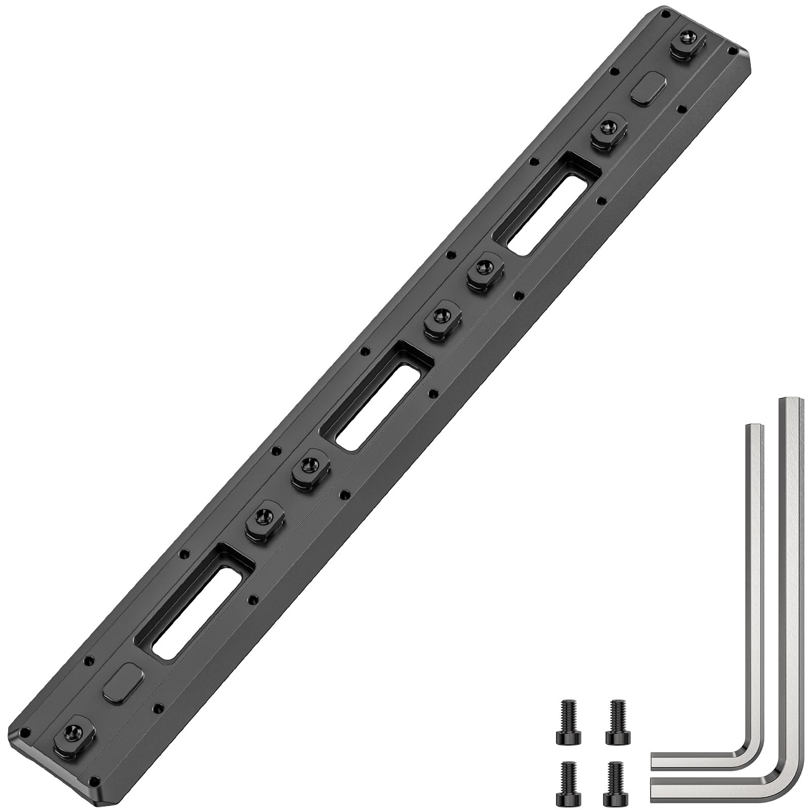 ML300 Mlok 11.81 Inch Arca Rail Mount Adapter Quick Release Plate Tripod Head