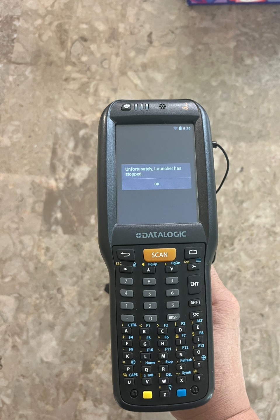 Datalogic Skorpio X4 3862E-SX4W Barcode Scanner Mobile Computer