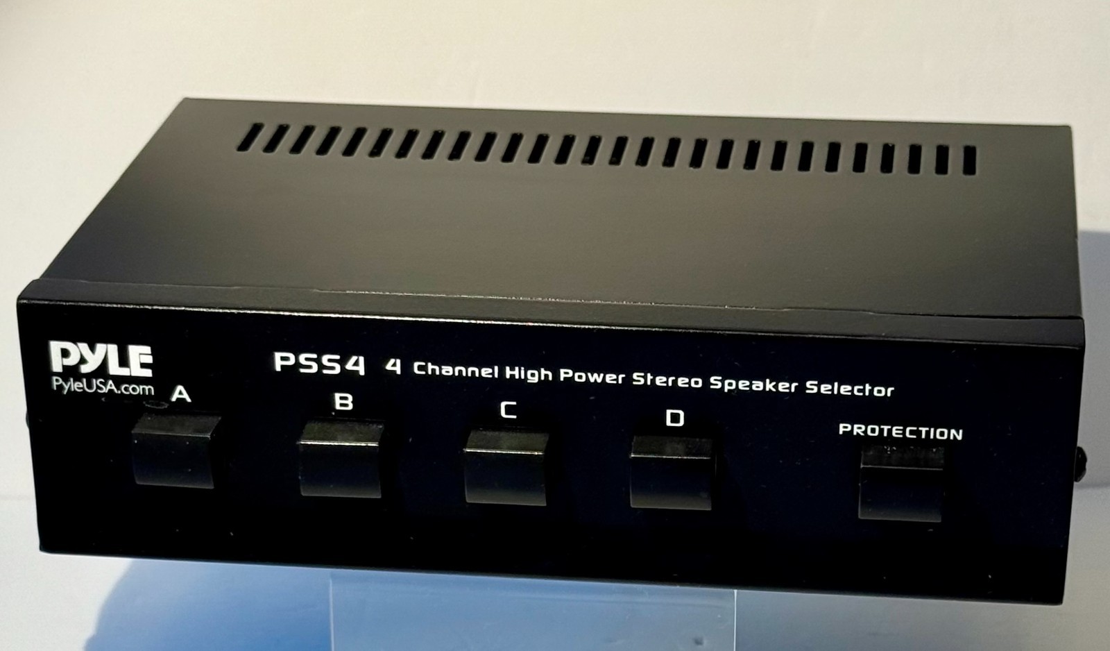 PYLE PSS4  4 Channel HIGH POWER Stereo Speaker Selector-GREAT TECHNOLOGY-TESTED