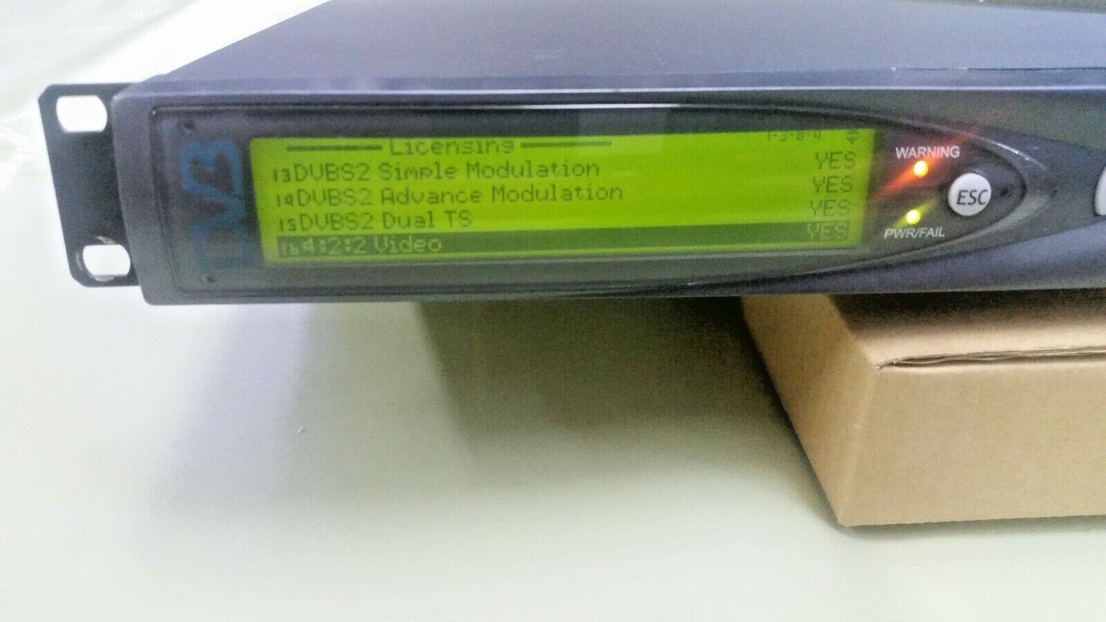 harmonic ird-2900 scopus professional receiver decoder dvb ird-2961 DVB-IP