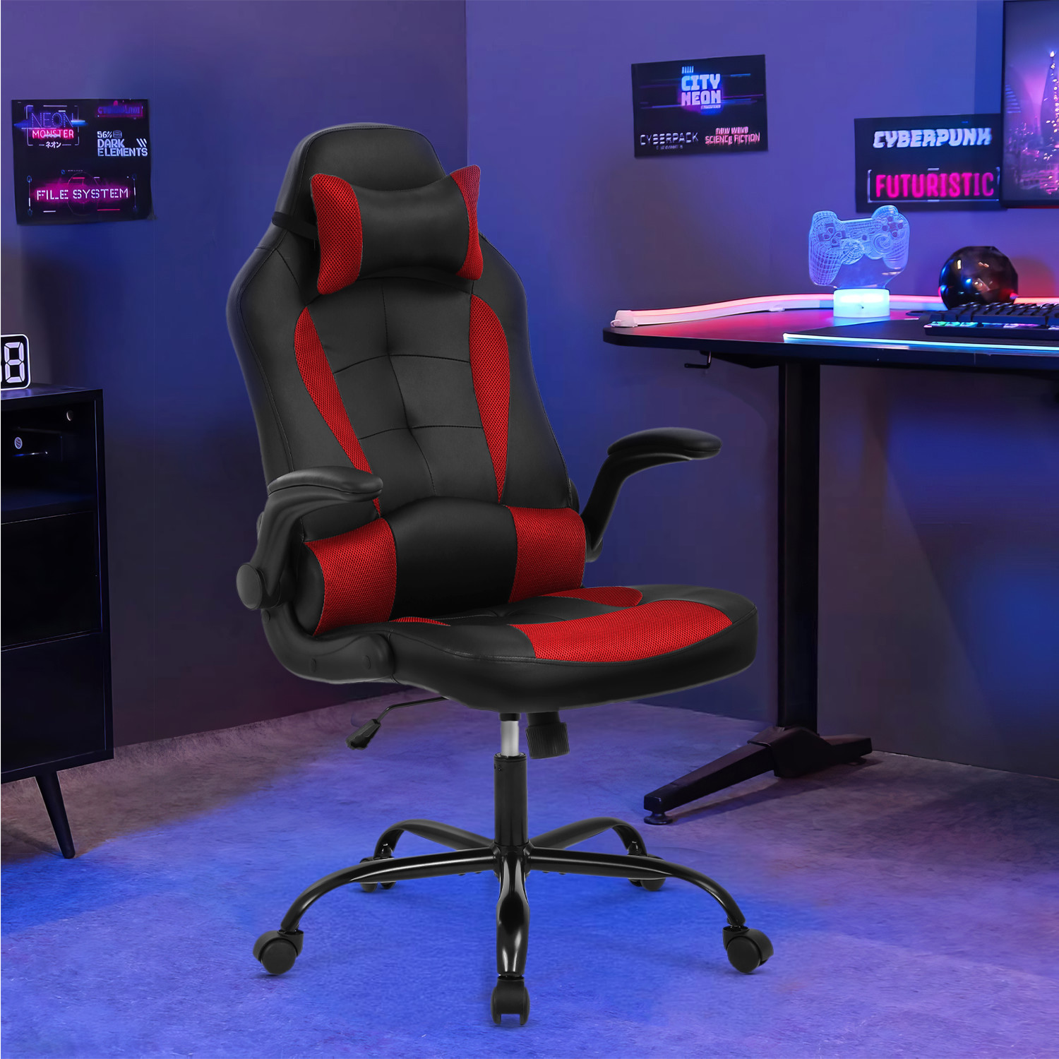 Gaming Chair Desk Chair Gamer Chair Ergonomic Office Chair With Lumbar Support