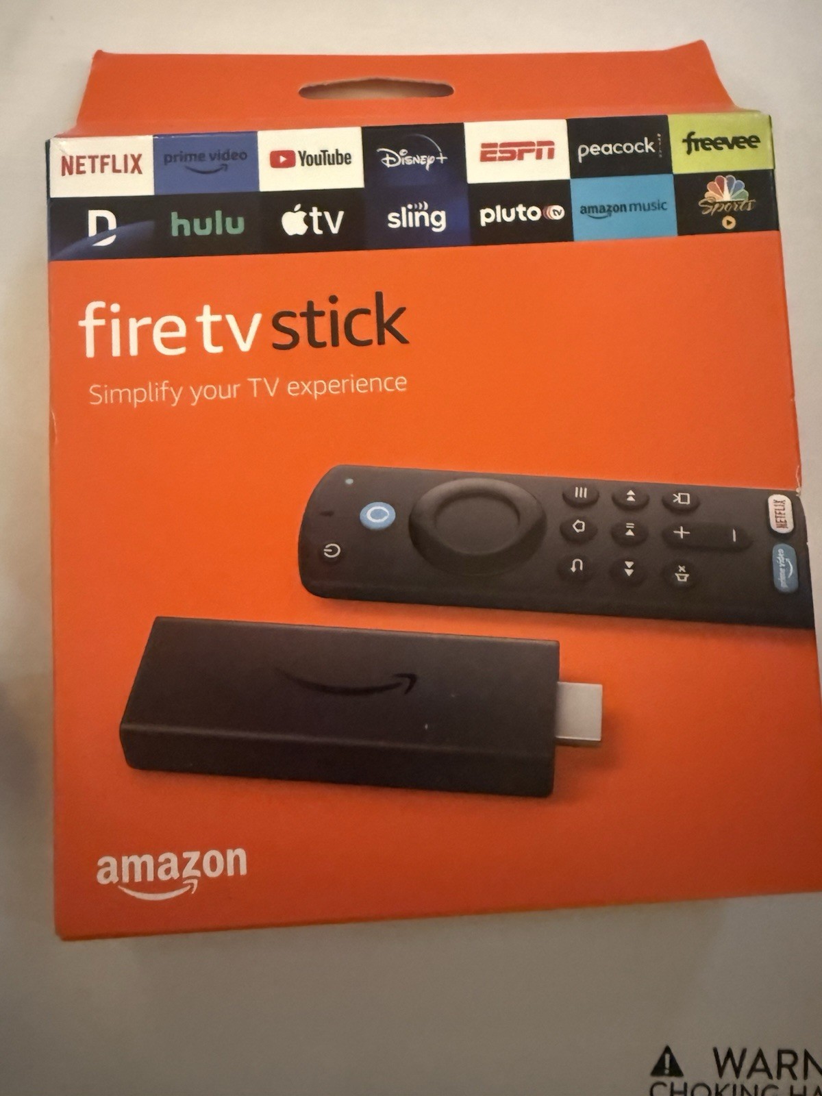 Amazon Fire Stick TV 3rd Gen Streaming Media Alexa Voice Remote HD - Brand New