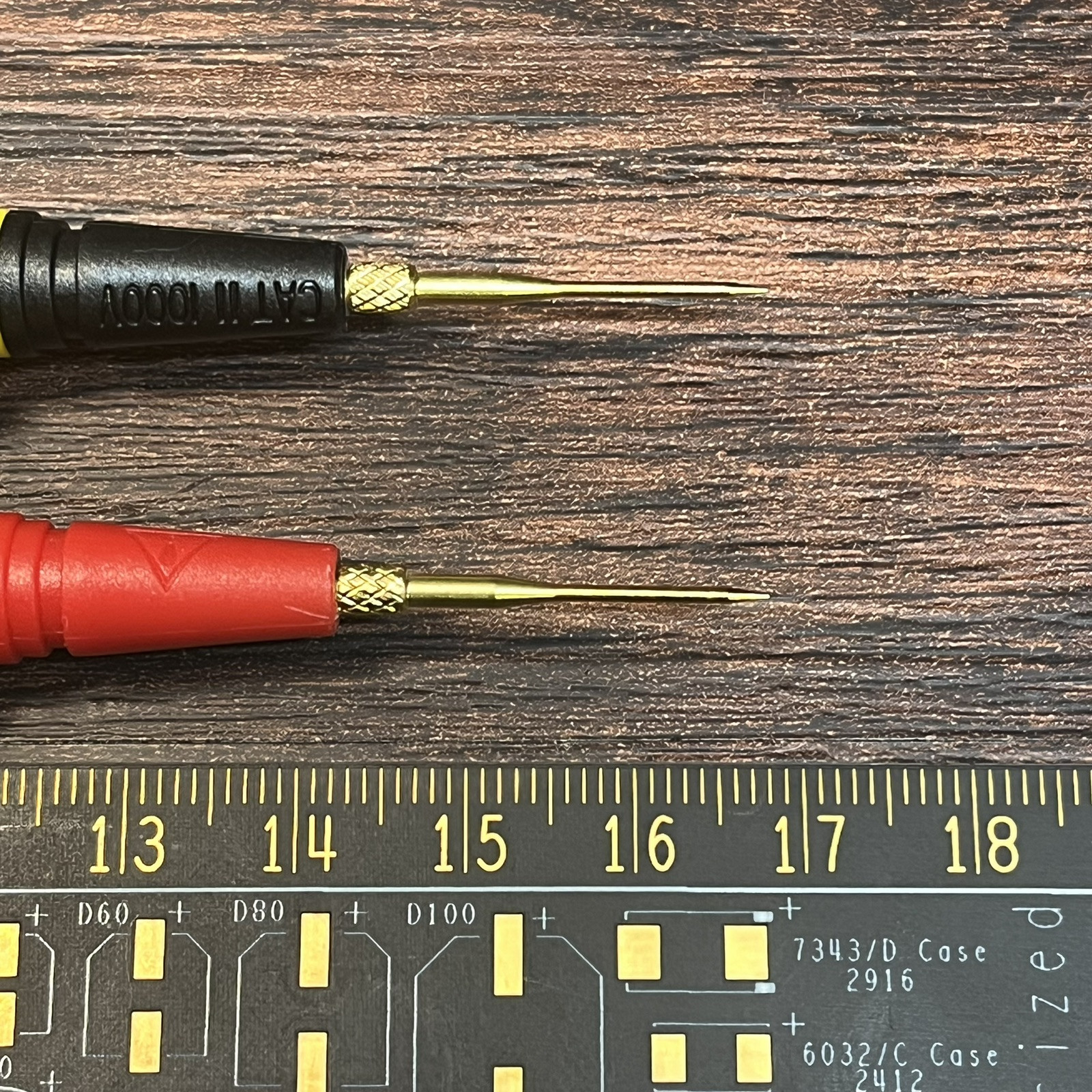 Mechanic Precision Multimeter Probe Set With Replaceable Tips OEM