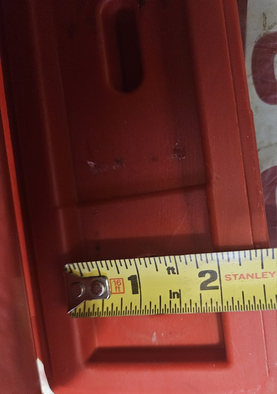 Snap On Torque Wrench CASE ONLY TQR250E Red