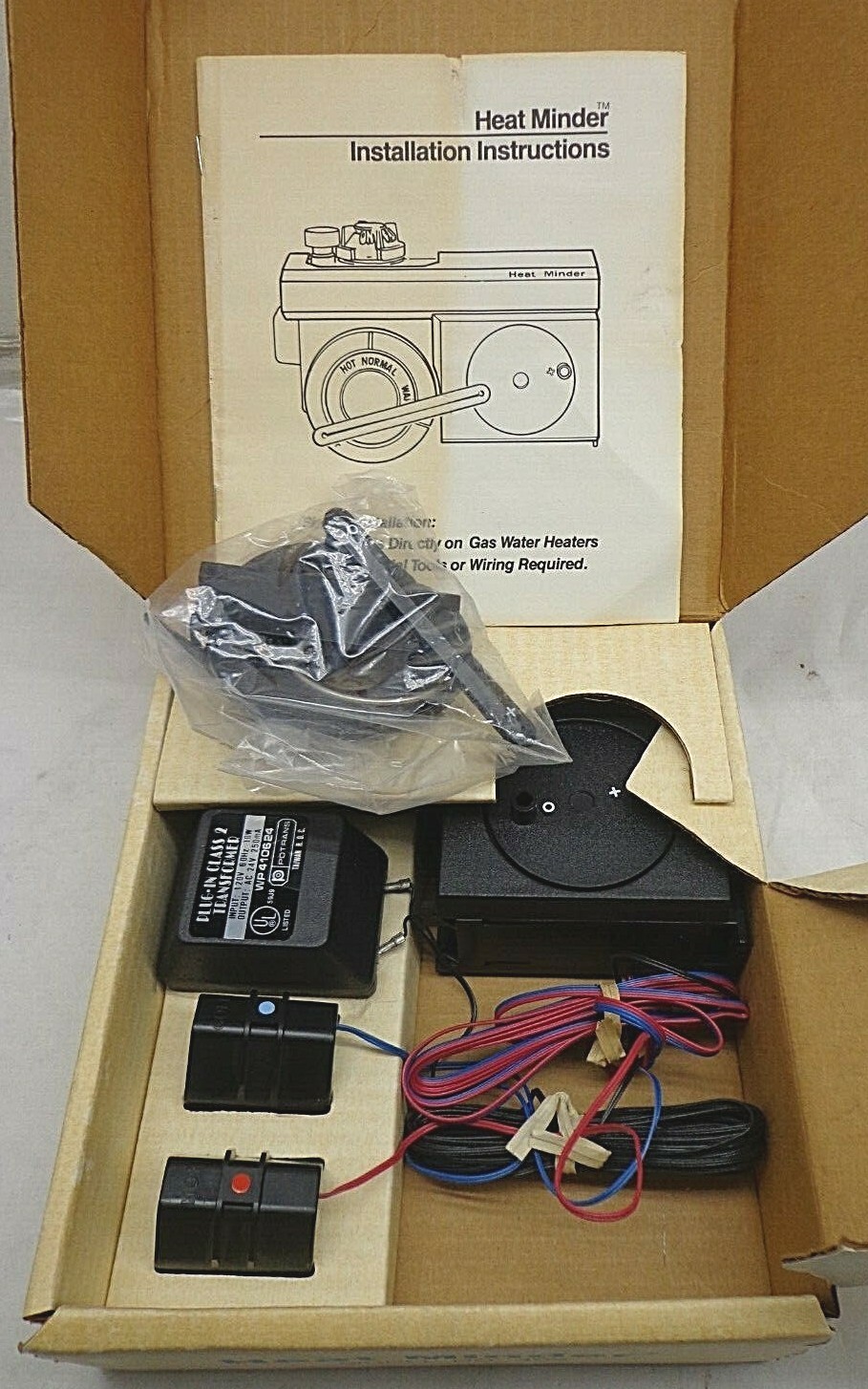New HEAT MINDER 408 HEATER HOT WATER HEATER TEMPERATURE CONTROL FREE SHIPPING!!!