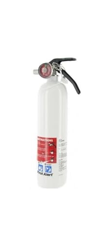 White - FIRST ALERT REC5 RECHARGEABLE FIRE EXTINGUISHER SODIUM BICARBONATE