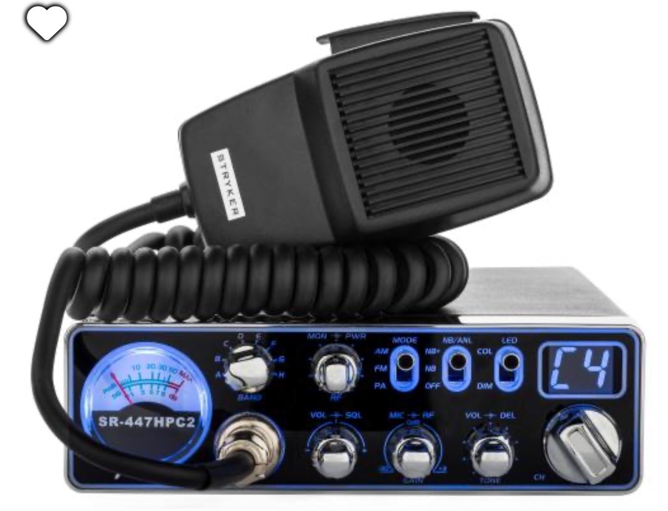 Stryker SR447HPC2 55W High Power 10m Radio UPDATED VERSION