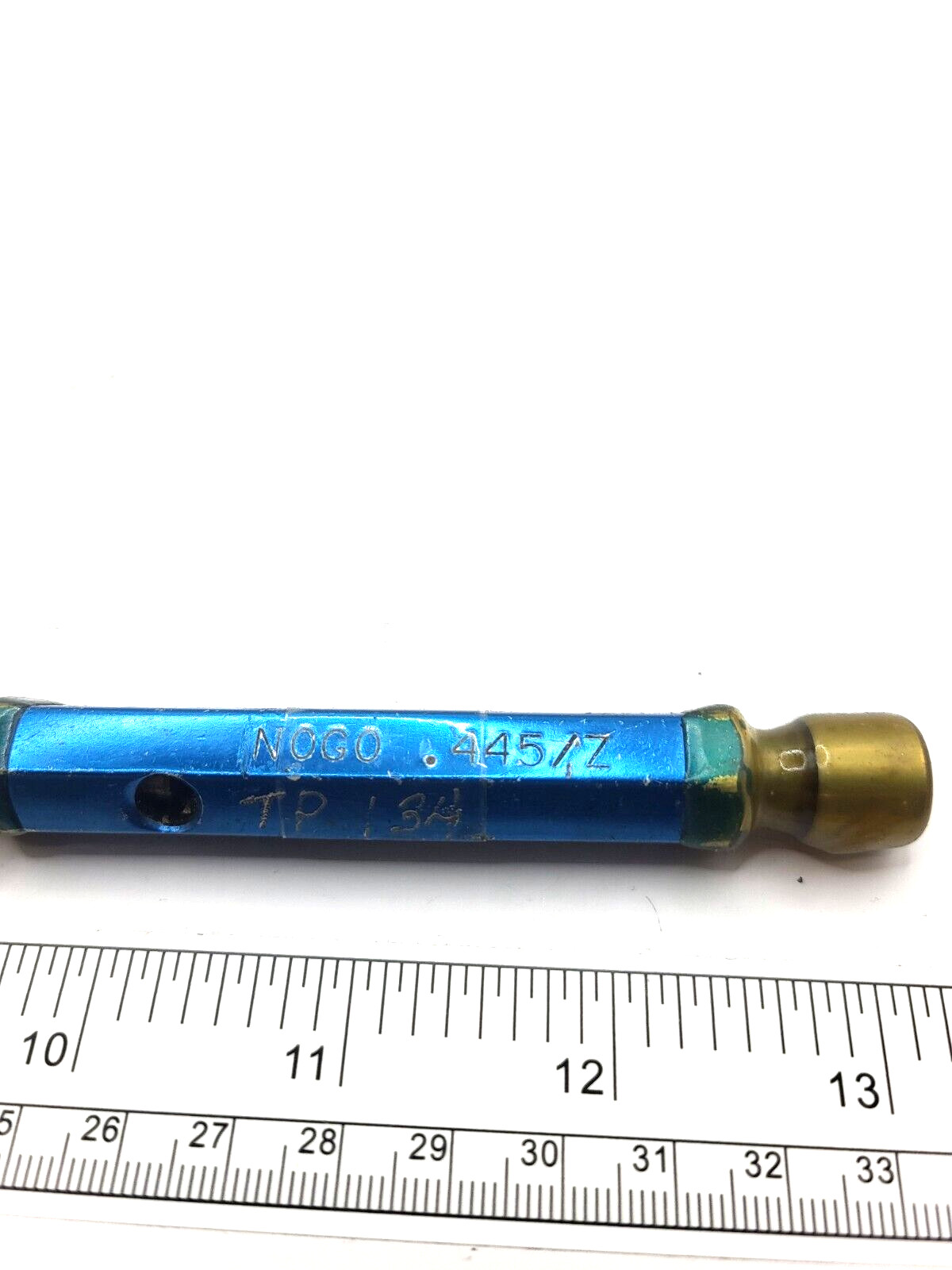 REGAL PREMIUM Go .436/Z NoGo .445/Z~ Smooth Plug Gage, 0238F