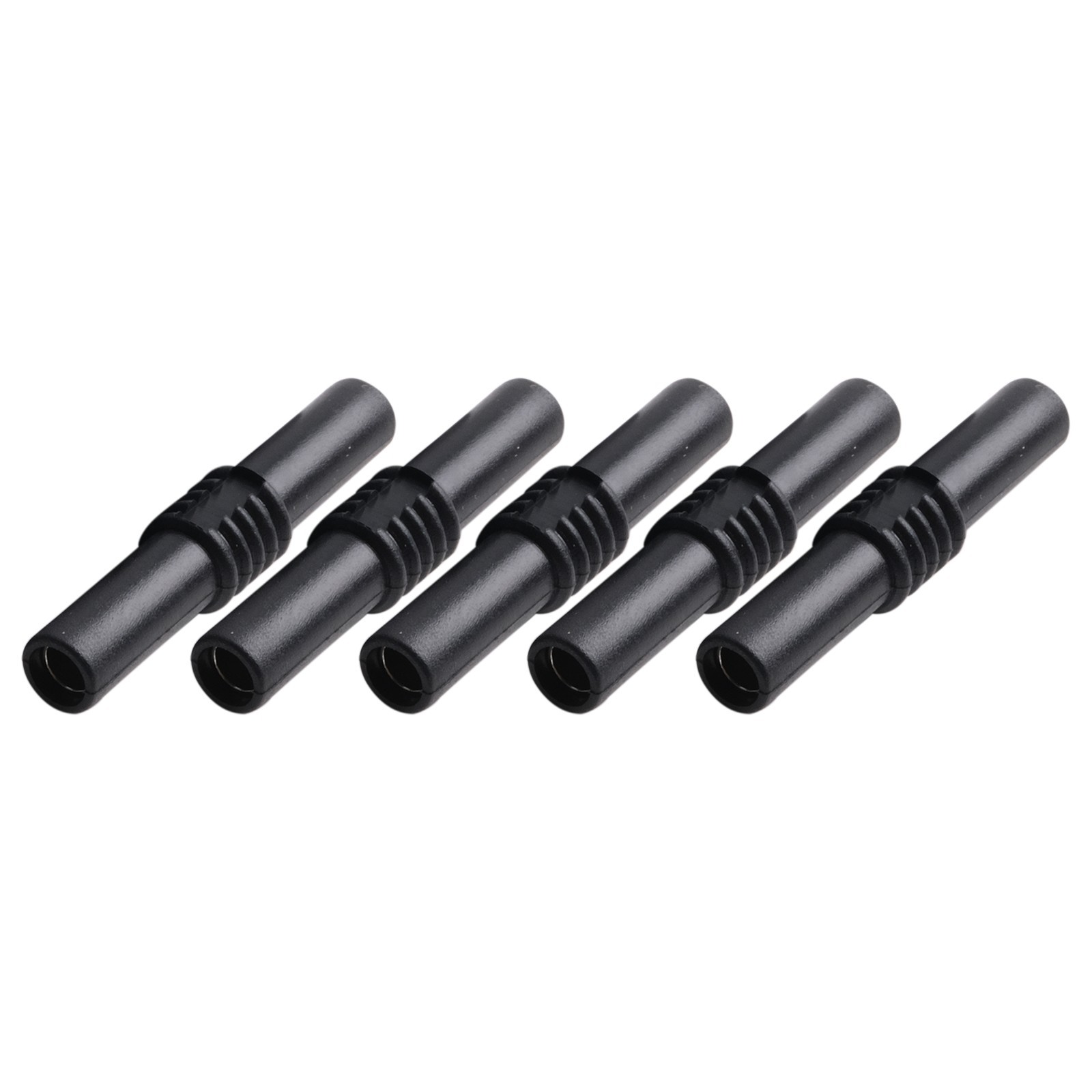 High Voltage and Power Treatment 4mm Female to Female Banana Adapter (10pcs