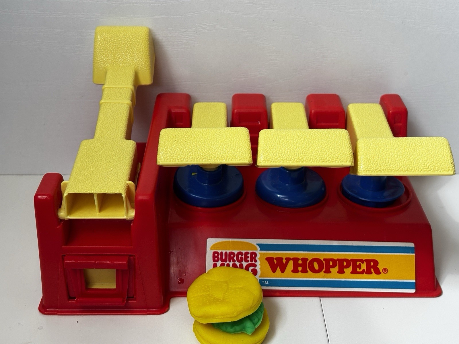 1977 Kenner Burger King Whopper Maker Play Doh Press Toy Vintage