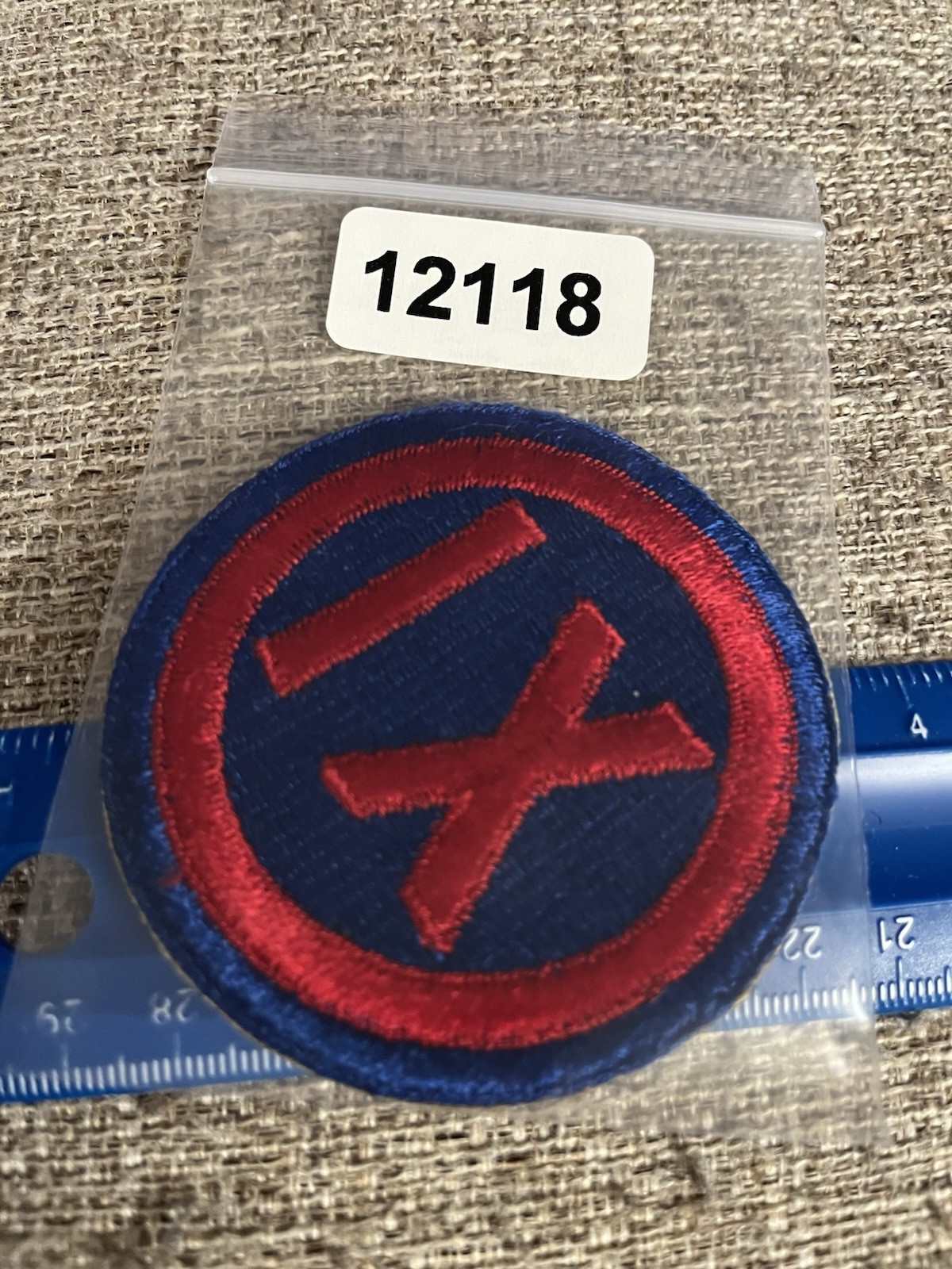 US Army 9th Corps IX Patch WWII Era INV12118