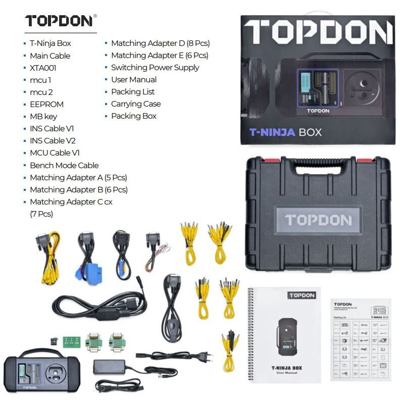 TOPDON T-Ninja Box Key Programmer IMMO Tool for Phoenix Diagnostic Scanner Tool