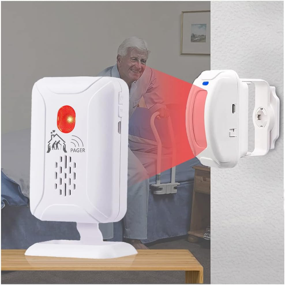 Upgraded Version Bed Sensor Alarm and Fall Prevention for Elderly/Dementia