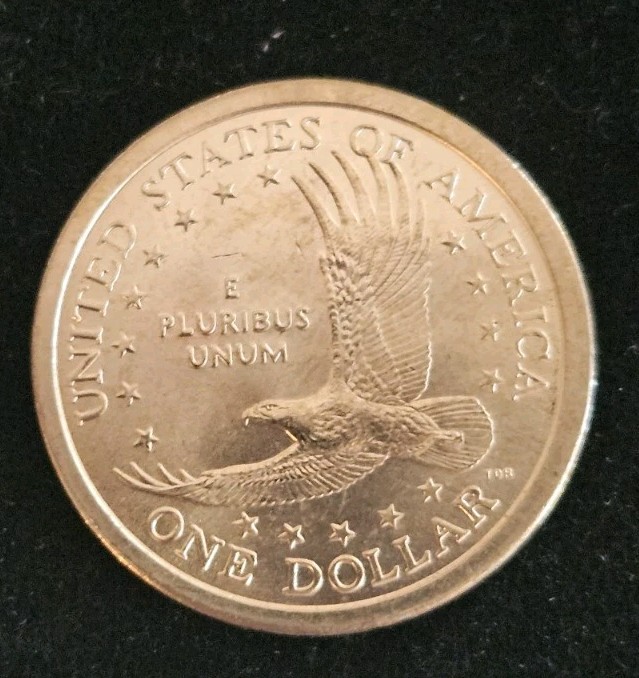BU 2001 D Sacagawea Dollar