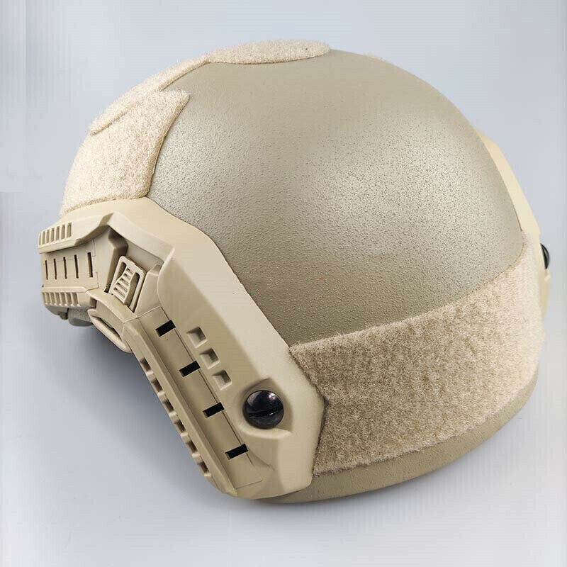FAST NIJ IIIA Ballistic Helmet UHMW-PE Bulletproof Khaki Military M/L US STOCK!