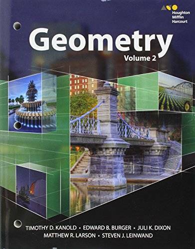 HMH Geometry: Interactive Student Edition Volume 2 2015 - Paperback - GOOD
