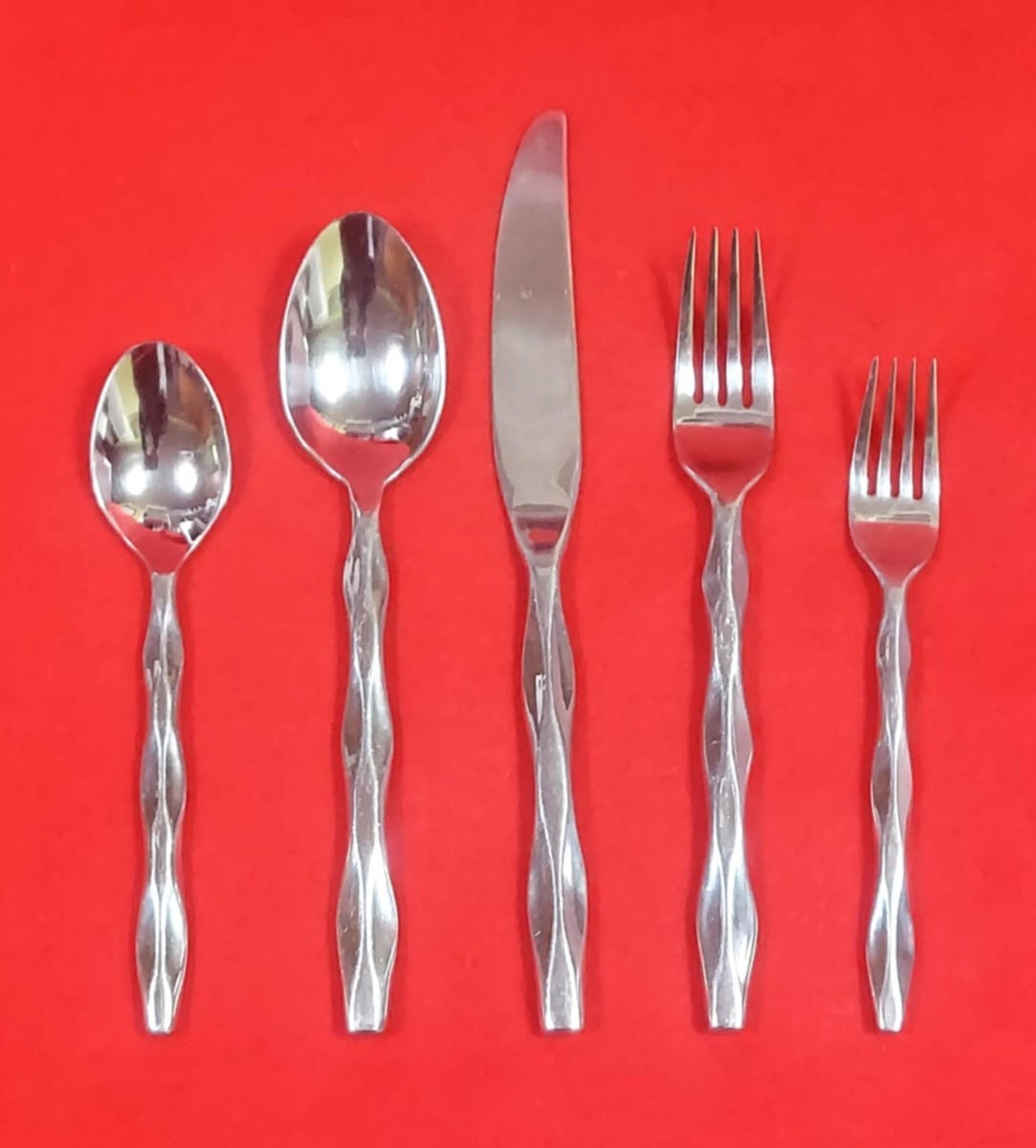 Farberware Millennium JESTER Stainless 18/10 Glossy Flatware Replacement (UL)