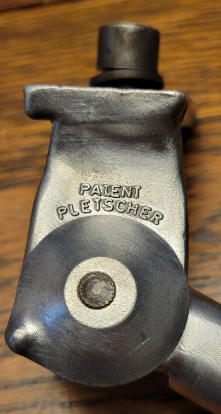 Vintage Pletscher ESGE Bicycle Single Leg Kickstand Silver