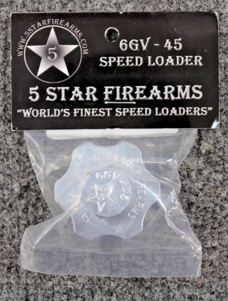5 Star Firearms 6GV-45 Speed Loader for S&W Governor A (New)