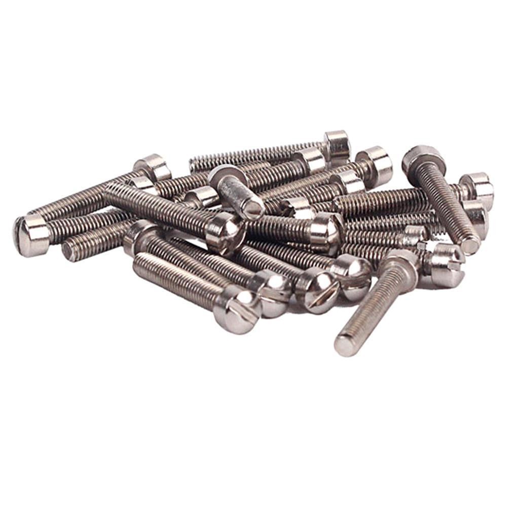 Pack Electric Guitar Pickup Pole Screws - Color