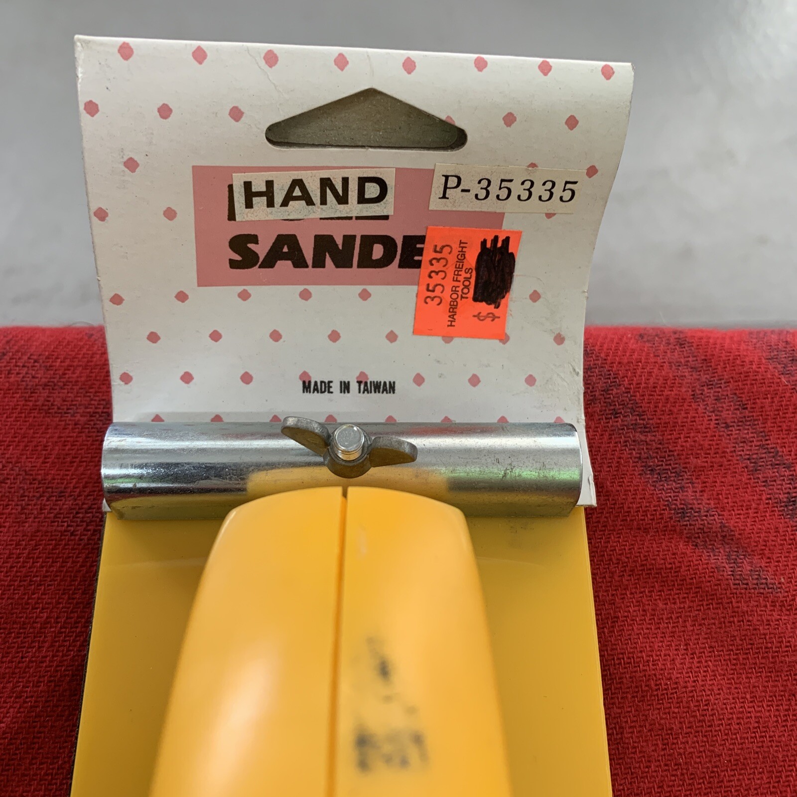 Pittsburgh Harbor Freight Hand Sander P-35335