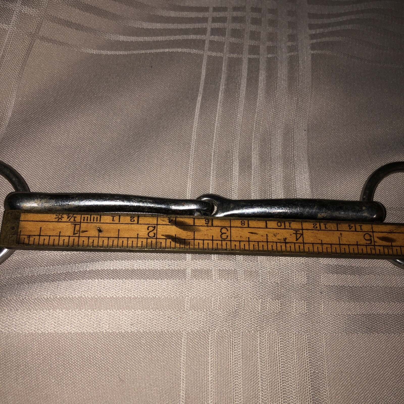 5.25” Snaffle Bit Loose Ring 1.75”