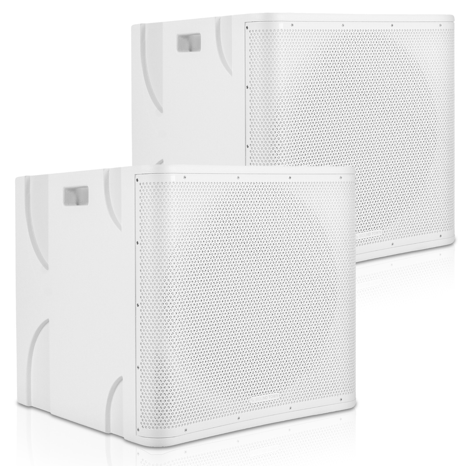 Sound Town 2-Pack 1400W 15" Power PA Subwoofers DSP Plywood (CARME-15SWPW-PAIR)
