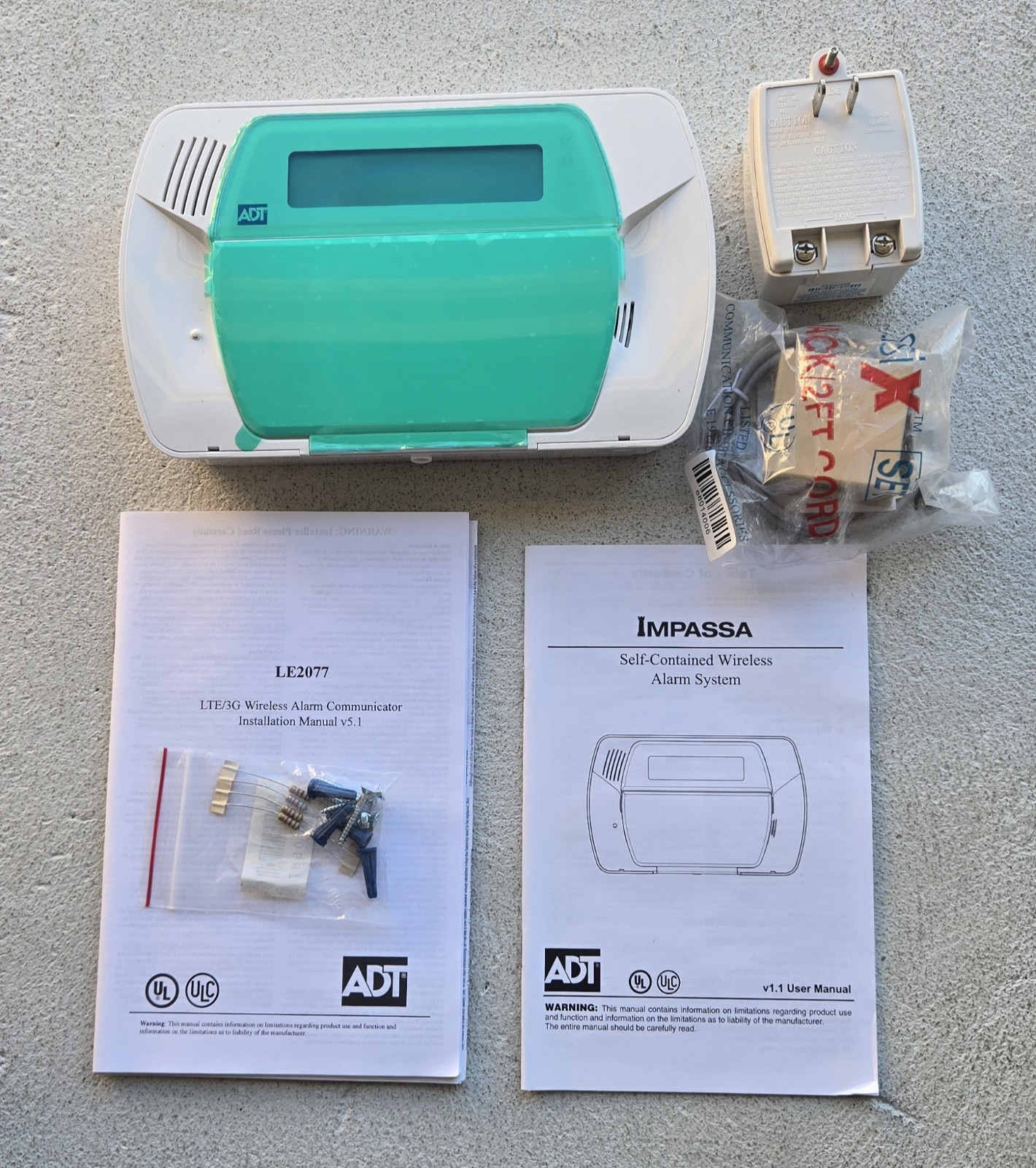 DSC Impassa Model SCW457LEADT, Alarm System Control Panel, New Open Box.