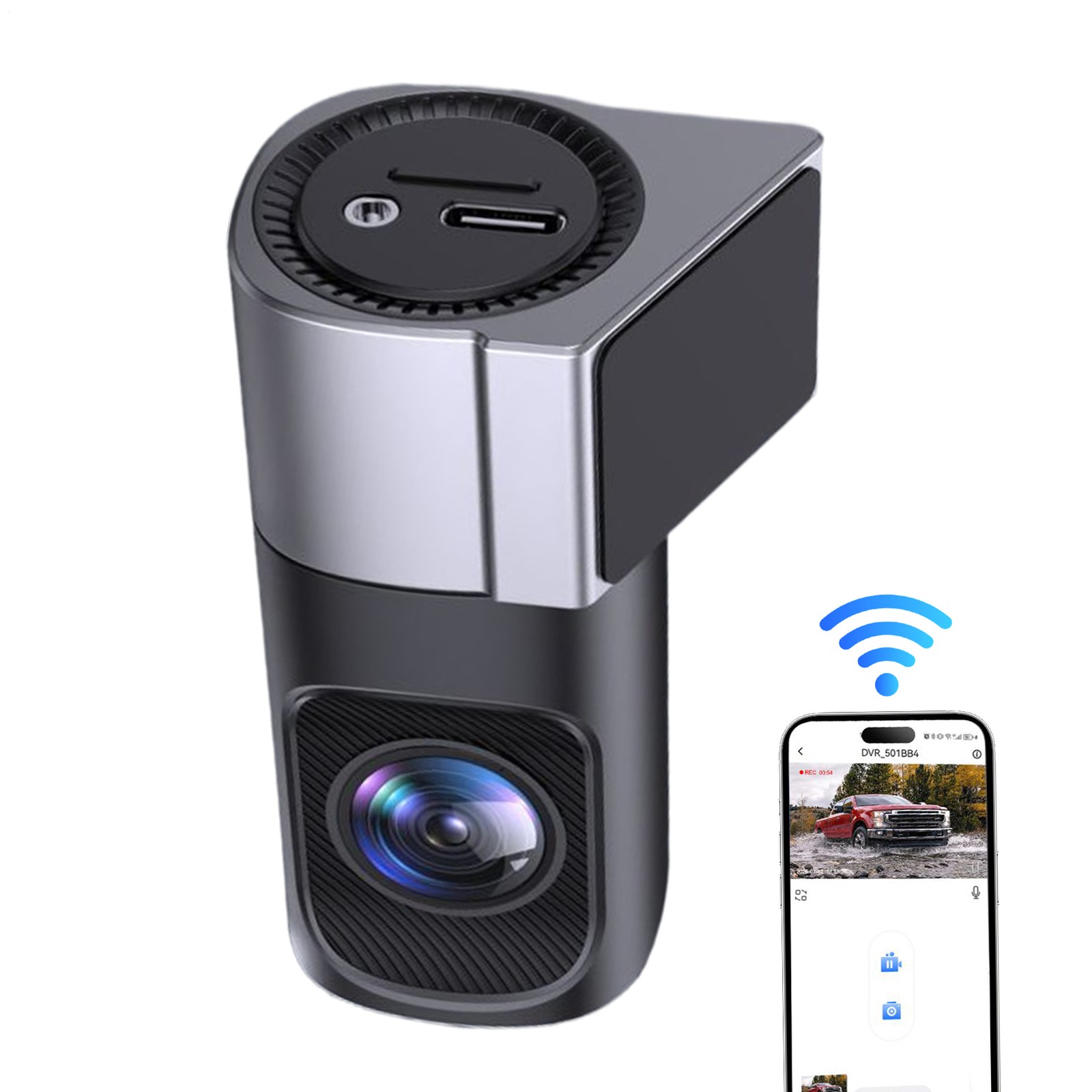 Driving Recorder Smart App Remote Wide Viewing Angle Wireless Car Cam