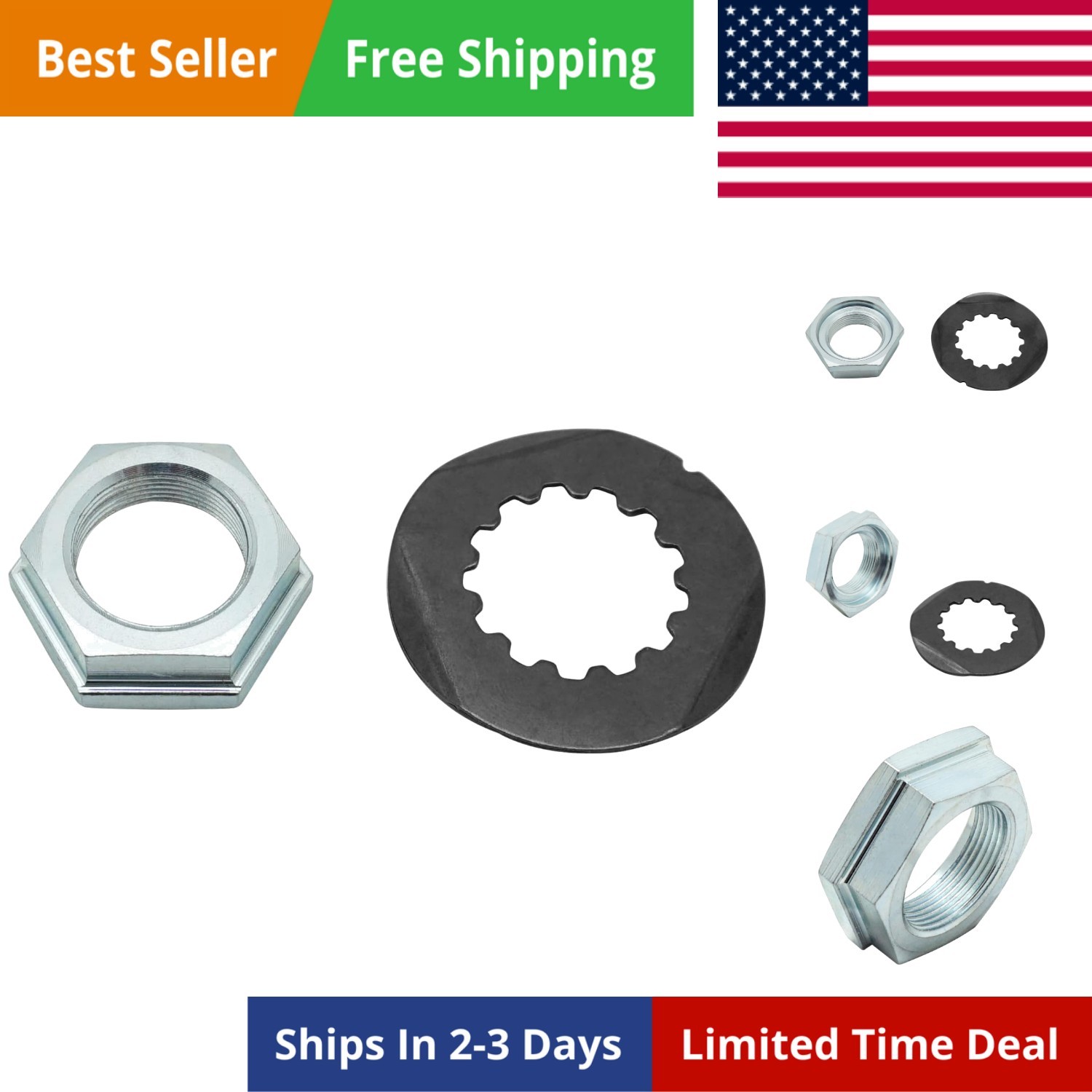 Front Sprocket Nut Washer for Yamaha YZ450 WR450 2004-2023 2006-2013