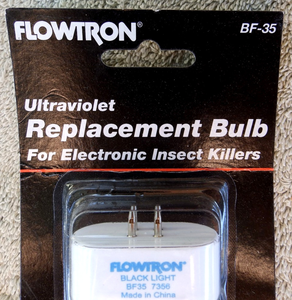 Two Flowtron Ultraviolet BF-35 Replacement Bulb for Insect Killers Many Models
