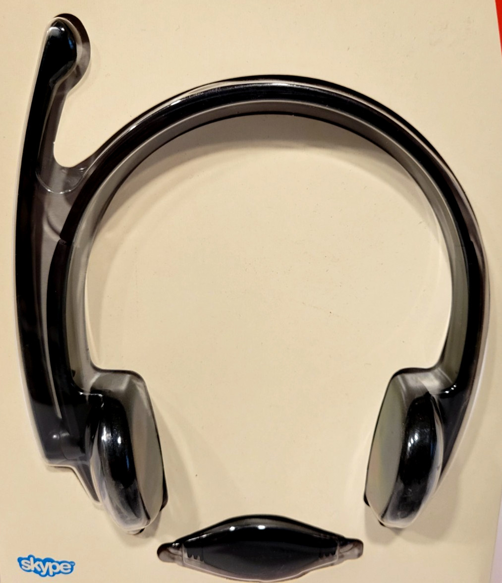 Microsoft LIFECHAT LX-1000 Black Headband Headset NEW 2012 skype