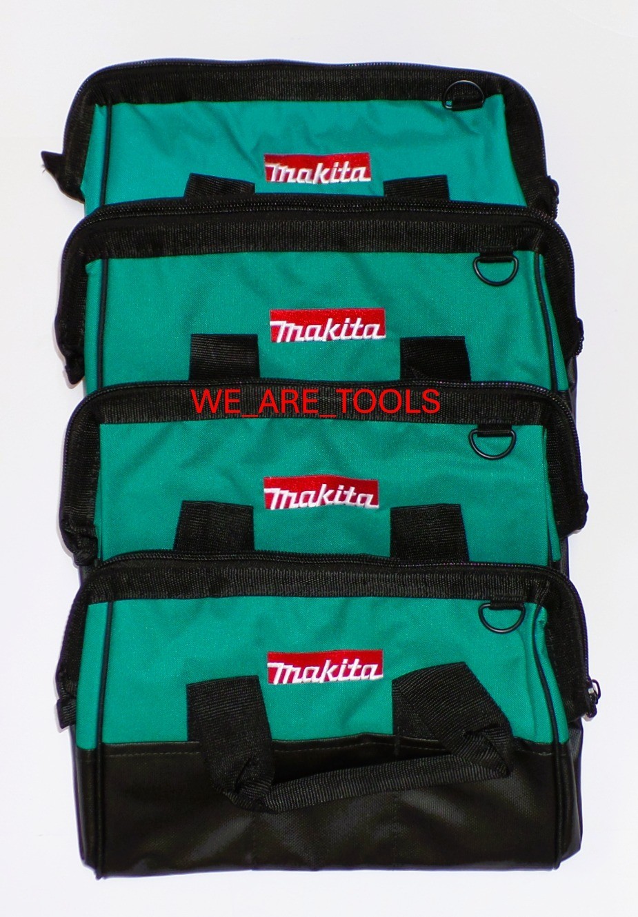 4) Makita 14"x 9" x 11 Tool Bags/Case 8 Pockets Fr 18V Drill, Saw 18 Volt  Strap