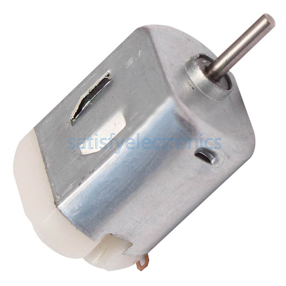 3-6V DC 0.35-0.4A R130 motor Type 130 Hobby micro motors 8000 RPM