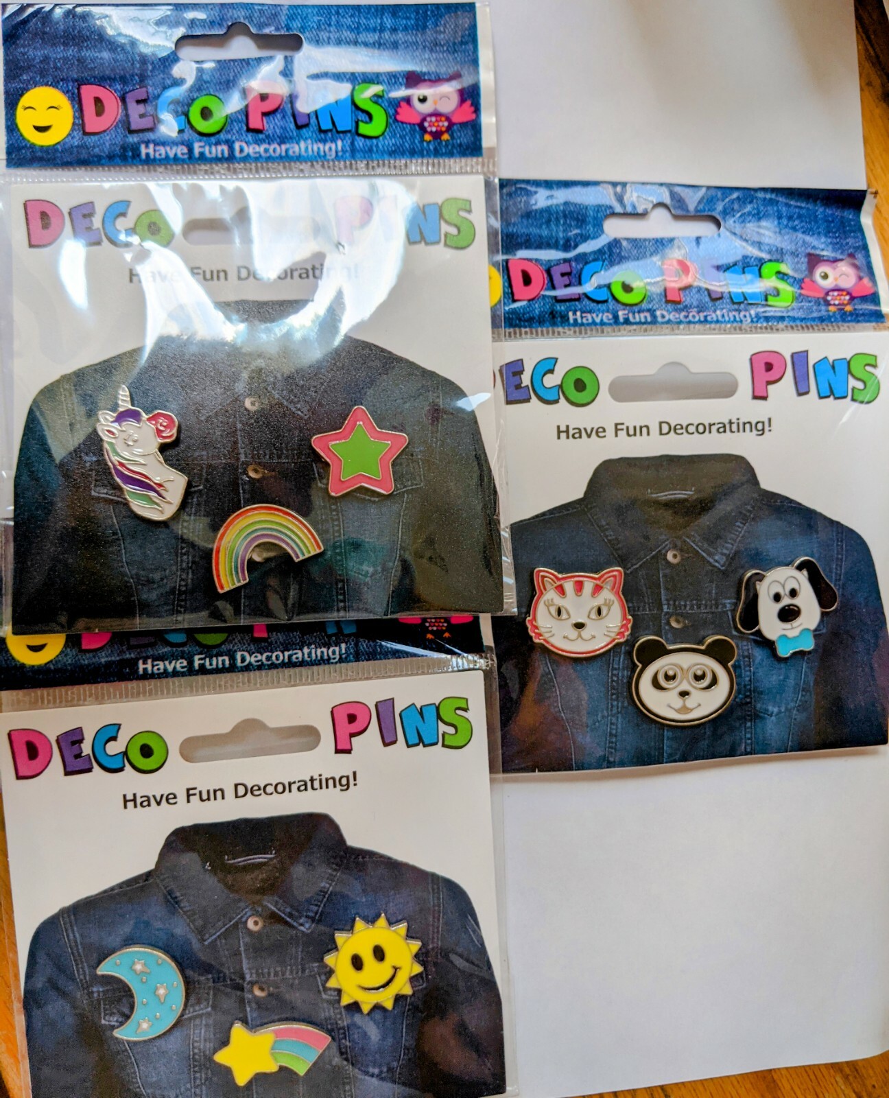 Animal Pins New NWT NIP Set Of 9 Frog Sac Decorative Pins Apparel Decopins
